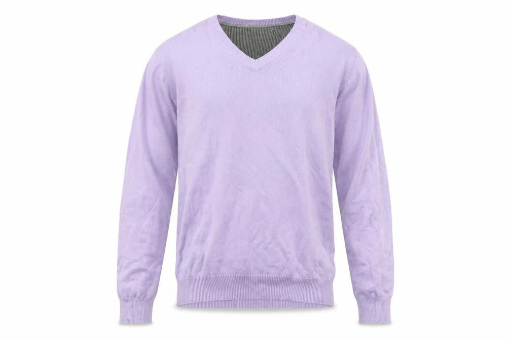 Mens UK Size L Marks and Spencer Purple Pullover Jumper