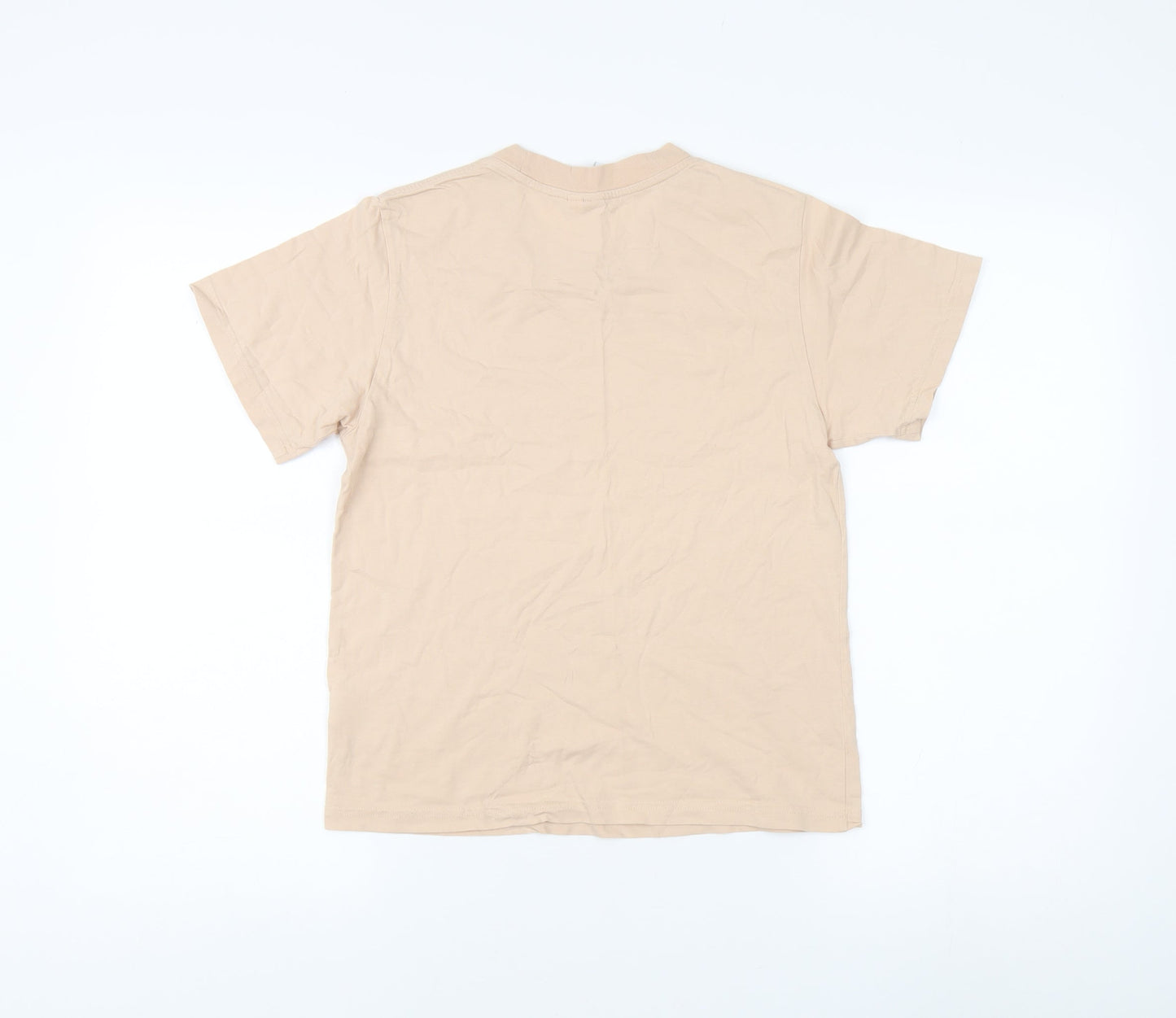 & Other Stories Women's Beige T-Shirt Size 12