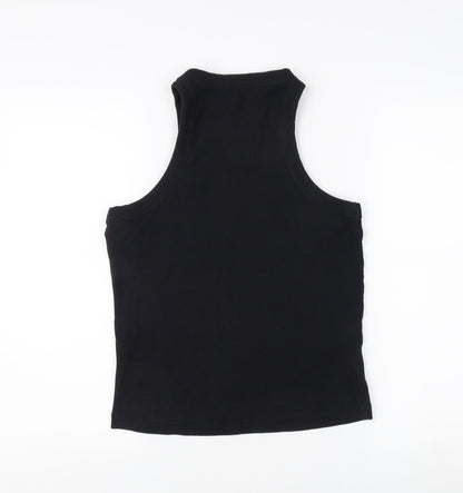 Womens UK Size L MNG Black Basic Tank