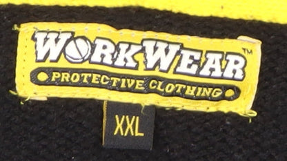 WorkWear Men’s XXL Black Pullover Jumper