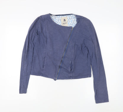 Mantaray Women's Blue Long Sleeve Knit Top Size 12