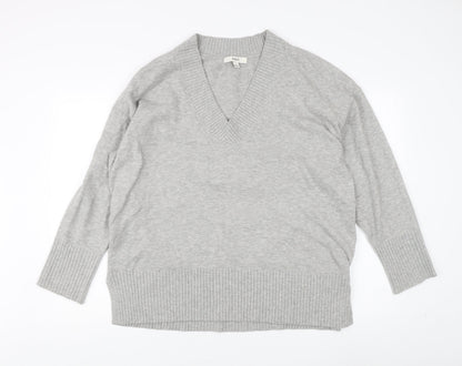 Womens UK Size L Marks and Spencer Grey Pullover Jumper