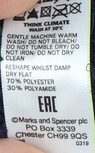 Womens UK Size XS Marks and Spencer Blue Cardigan Jumper