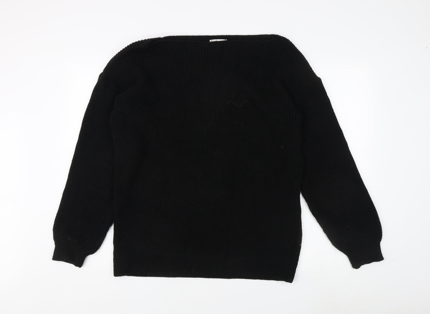 Womens UK Size 12 Friends Like These Black Pullover Jumper