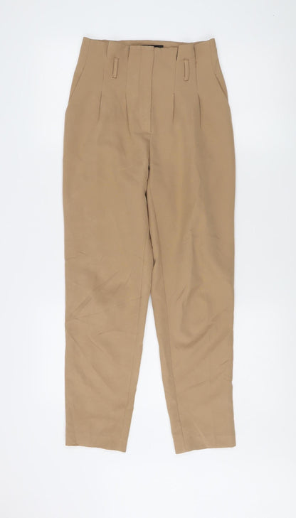 New Look Women's Beige Trousers, Size 6