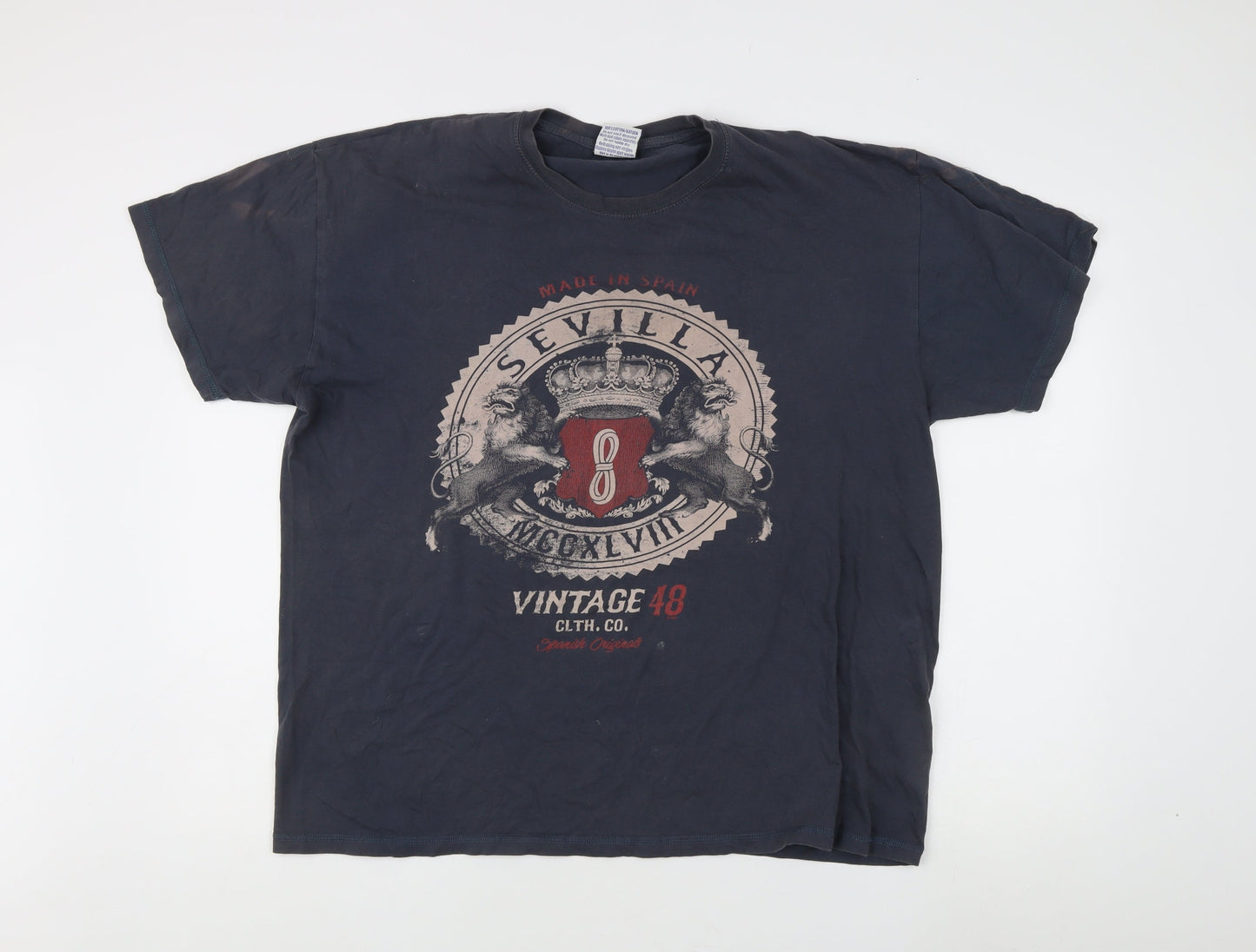 Fox Originals Men's Black 2XL Vintage Graphic T-Shirt