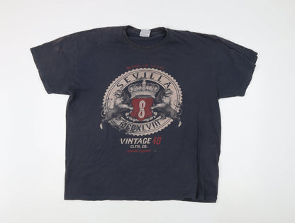 Fox Originals Men's Black 2XL Vintage Graphic T-Shirt