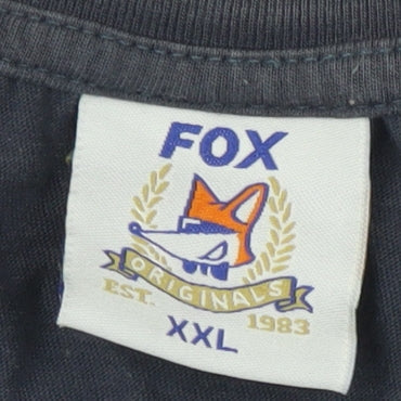Fox Originals Men's Black 2XL Vintage Graphic T-Shirt