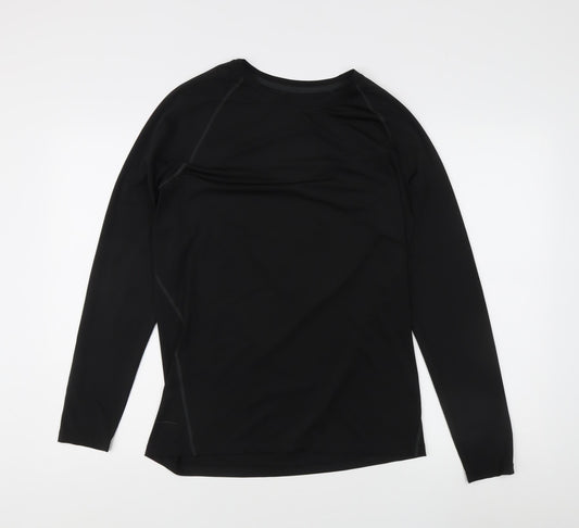 H&M Sport Black Long Sleeve Top - Women's Medium