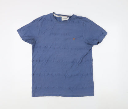Mens UK Size M Farah Blue  T-Shirt