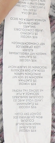 Boohoo Women's Multicoloured Floral A-Line Skirt Size 10