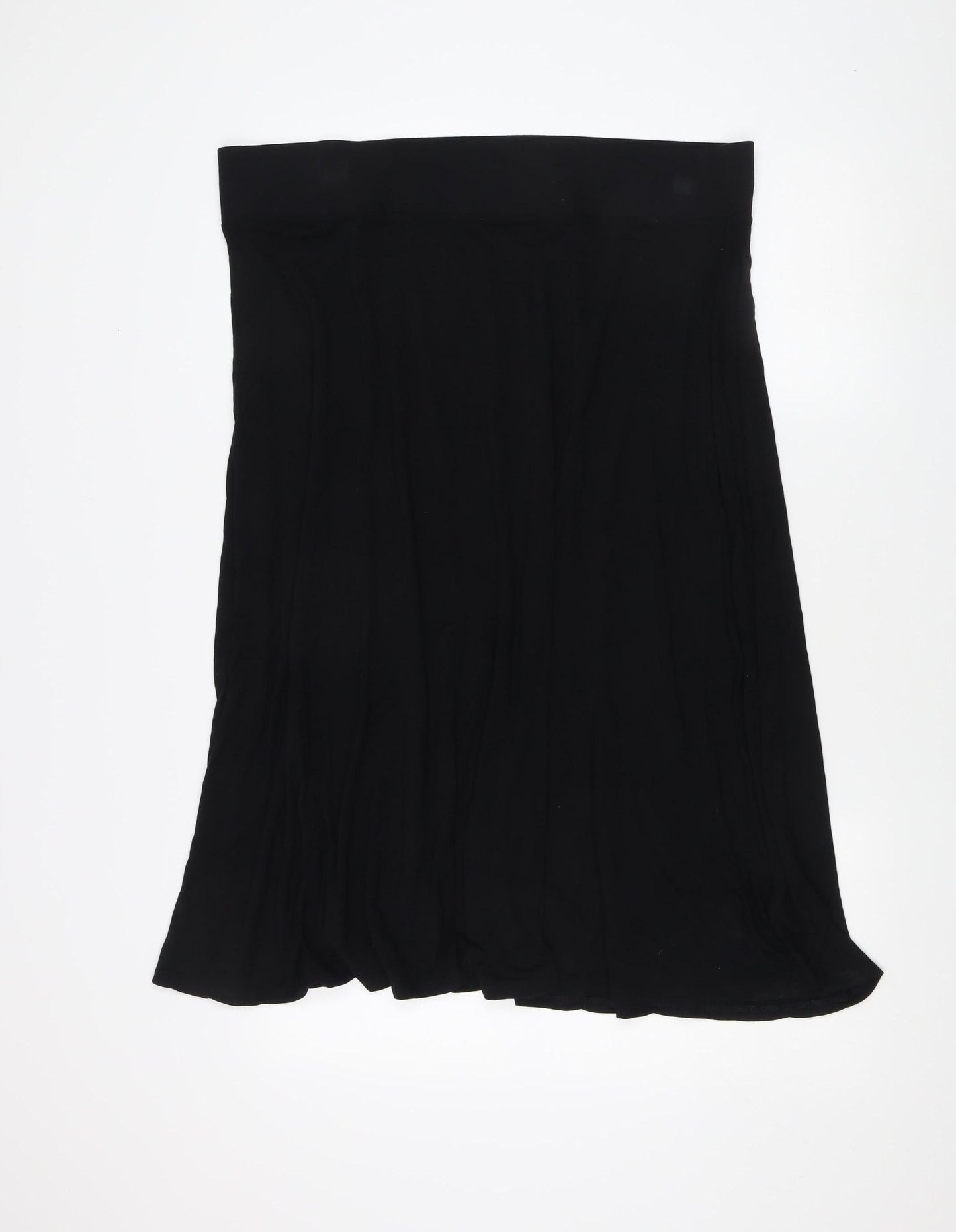 Marks and Spencer Women's Black A-Line Midi Skirt