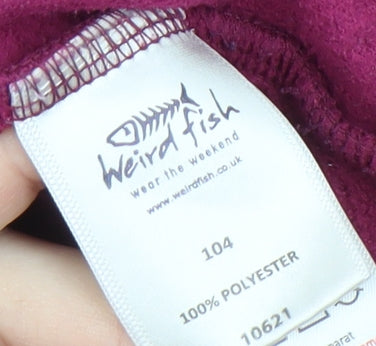 Weird Fish Women's Pink Basic Jacket Size 10