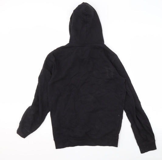 Mens UK Size XS Champion Black Pullover Hoodie