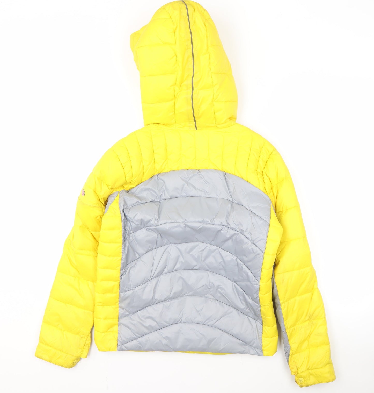 Bugatti Women's Yellow Puffer Jacket Size 14