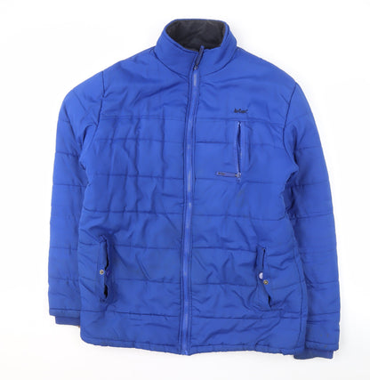 Mens UK Size M Lee Cooper Blue Puffer Jacket
