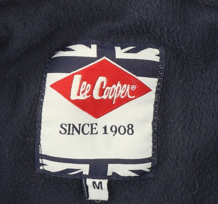 Mens UK Size M Lee Cooper Blue Puffer Jacket