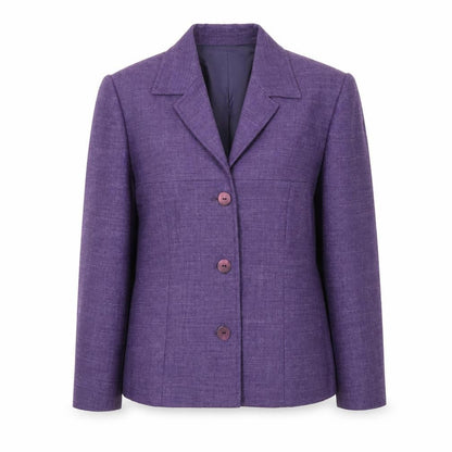 Viyella Women's Purple Blazer, Size 10, Classic Fit
