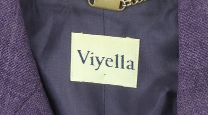 Viyella Women's Purple Blazer, Size 10, Classic Fit