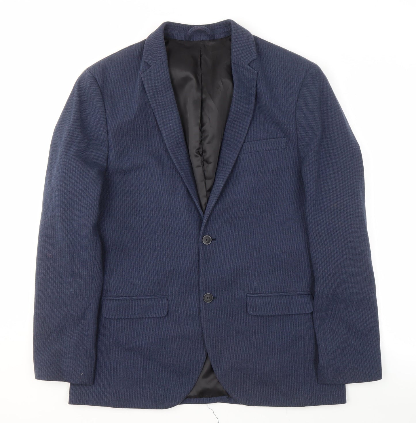 Mens UK Size 44 JACK & JONES Regular Blue Suit Jacket