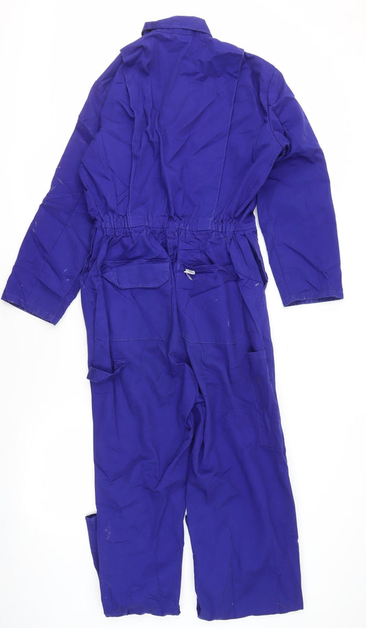 Blue Castle Men's Blue Dungarees - Size 36, Cotton Blend