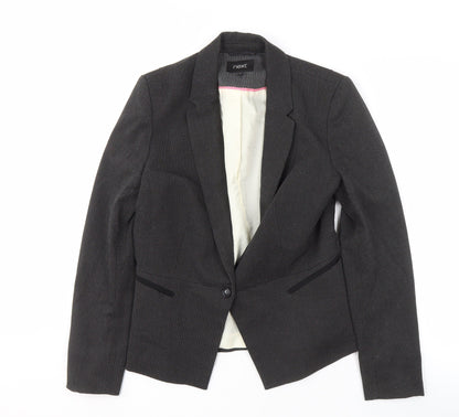 Next Women's Black Blazer Size 14 - Formal Fit