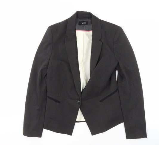 Next Women's Black Blazer Size 14 - Formal Fit