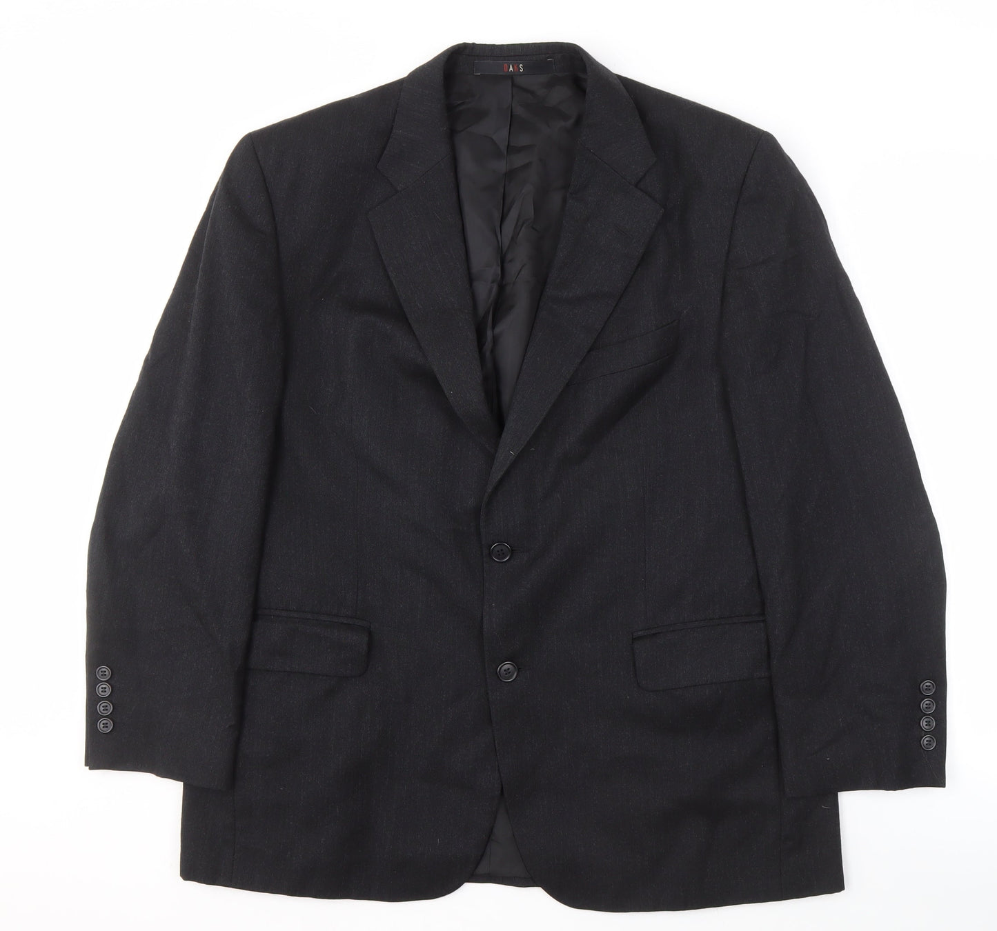 Mens UK Size 42 DAKS Regular Black Suit Jacket