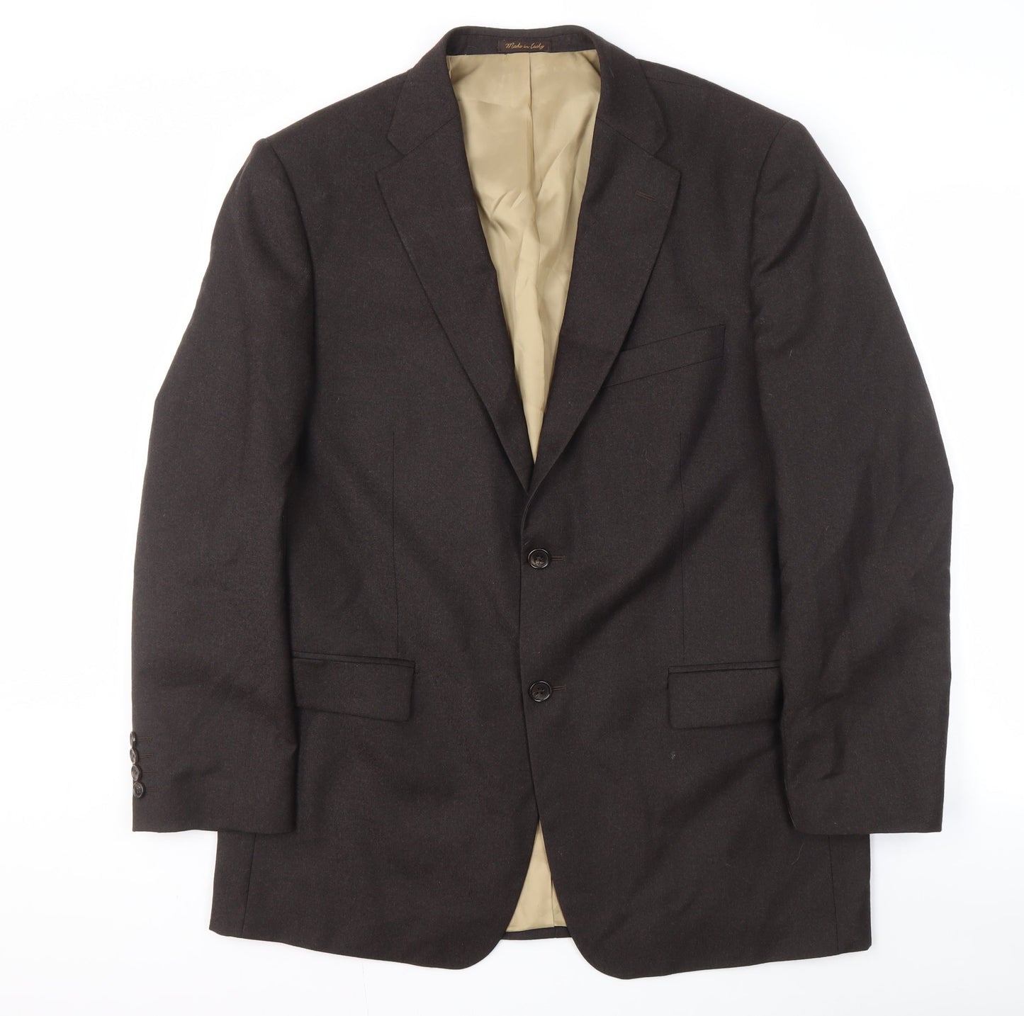 Mens UK Size 44 Marks and Spencer Regular Brown Suit Jacket