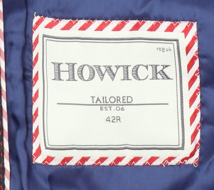 Mens UK Size 42 Howick Regular Grey Suit Jacket