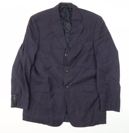 Mens UK Size 40 NEXT Regular Blue Suit Jacket