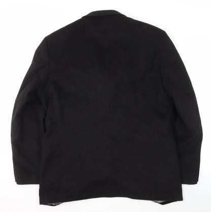 Mens UK Size 42 Thomas Nash Black Basic Jacket