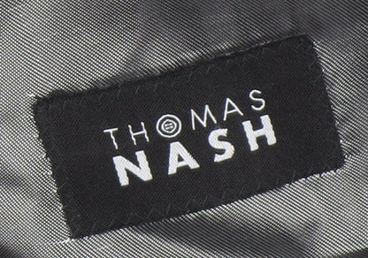 Mens UK Size 42 Thomas Nash Black Basic Jacket