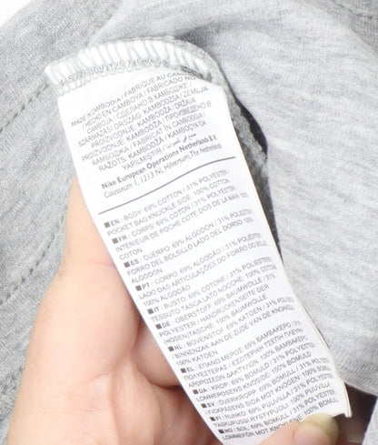 Nike Men's Grey M Jogger Sweatpants Regular Fit