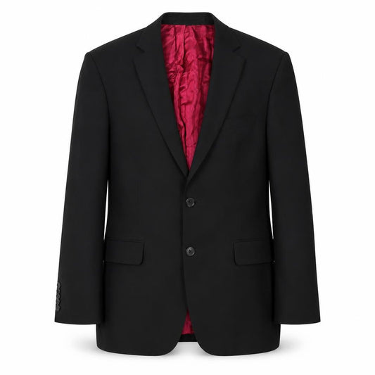 Mens UK Size 40 Alexandre Regular Black Suit Jacket