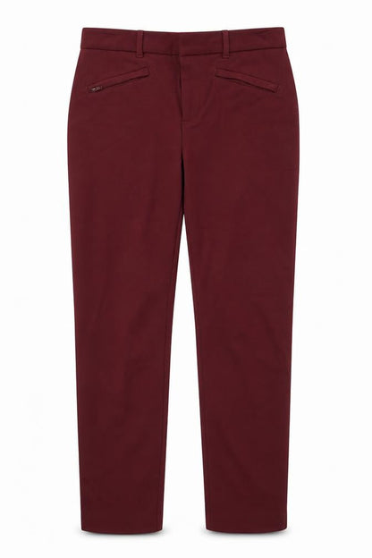 Gap Women's Red Ankle Skinny Trousers Size 6