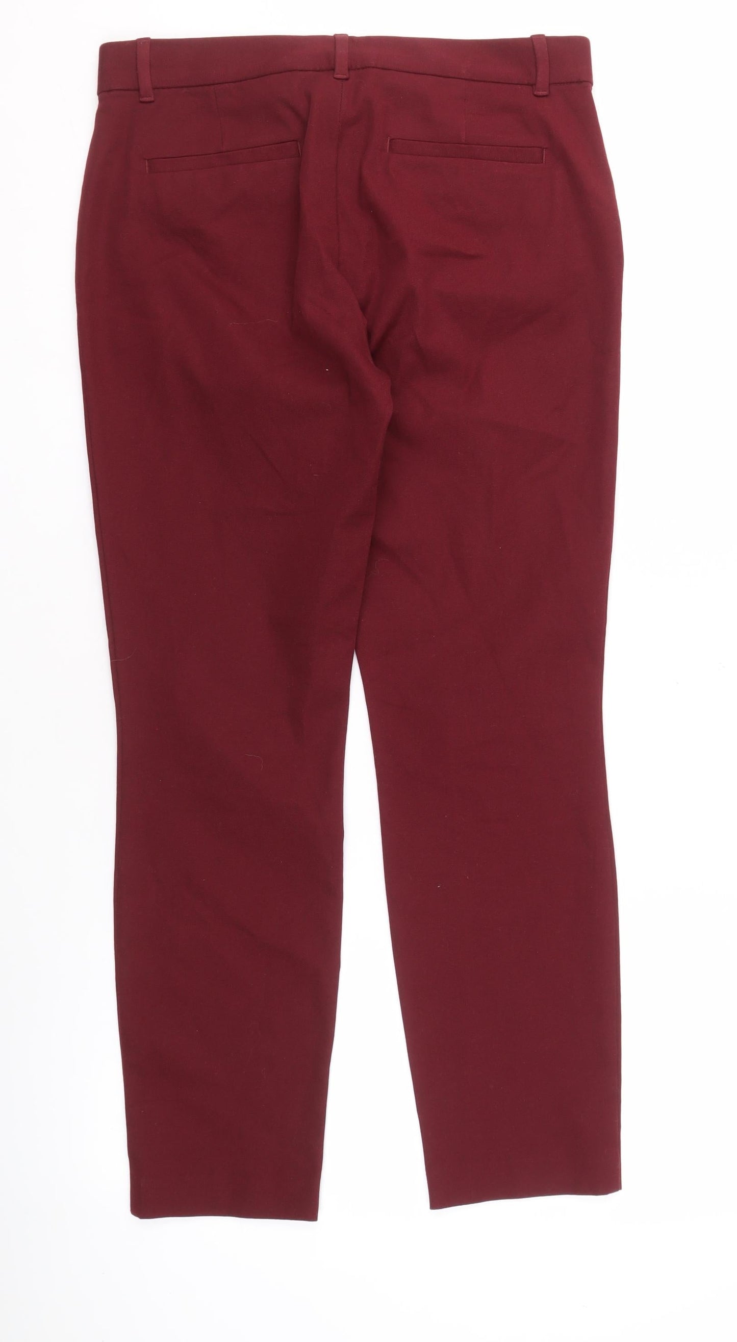 Womens UK Size 6 Gap  Ankle Red Trousers