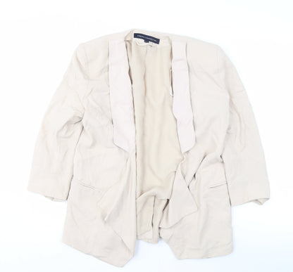French Connection Beige Women's Blazer Size 12