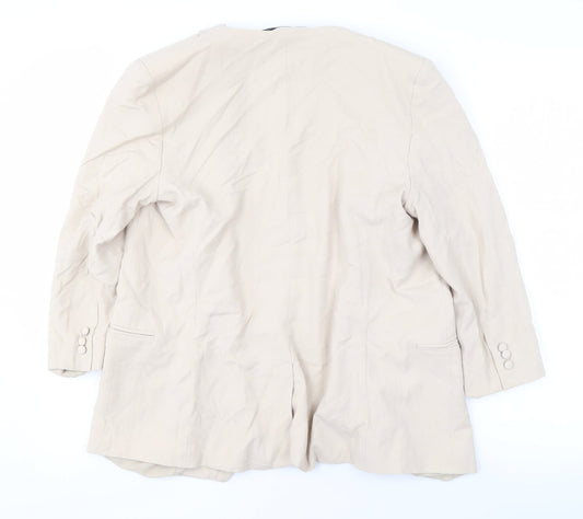 French Connection Beige Women's Blazer Size 12