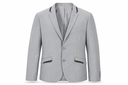 Mens UK Size 38 Lambretta Regular Grey Suit Jacket