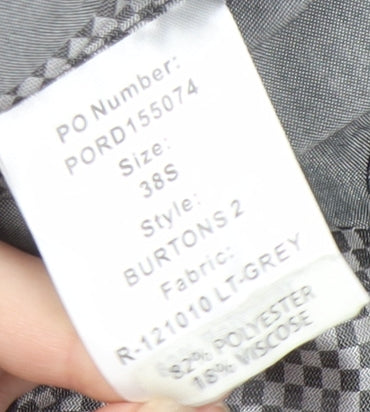 Mens UK Size 38 Lambretta Regular Grey Suit Jacket