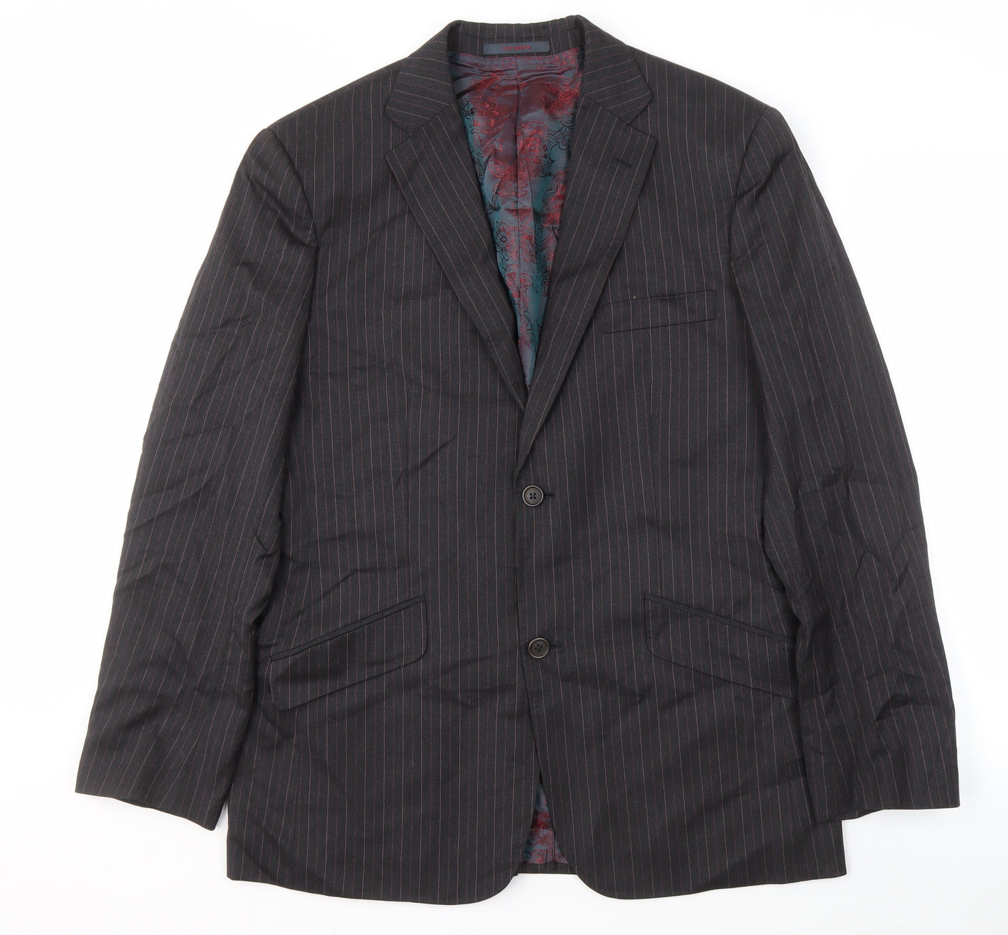 Mens UK Size 40 Ted Baker Regular Multicoloured Suit Jacket