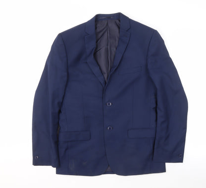 Mens UK Size 38 redherring Regular Blue Suit Jacket