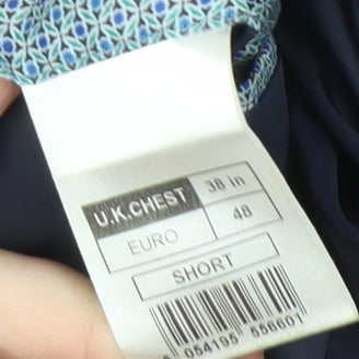Mens UK Size 38 redherring Regular Blue Suit Jacket