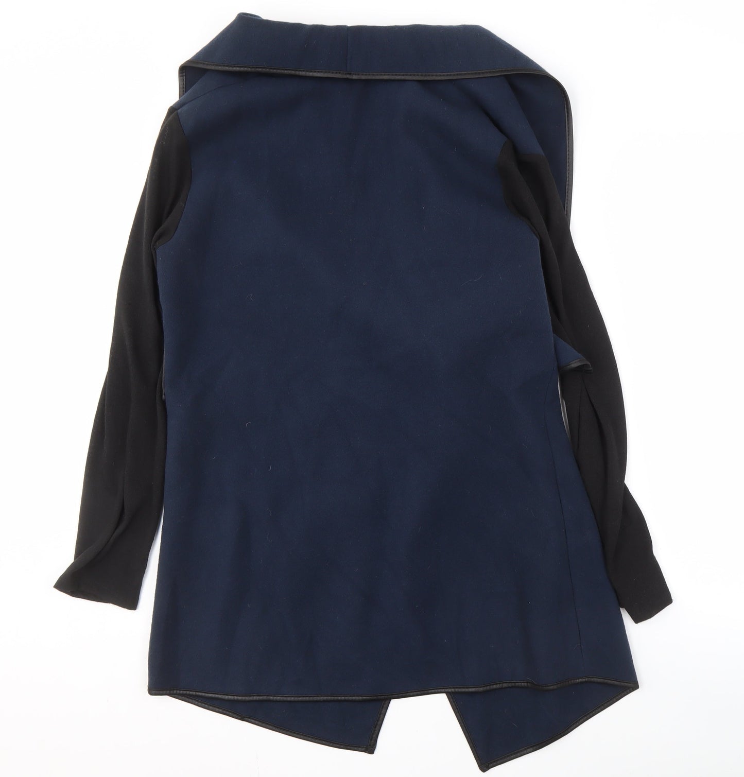 Womens UK Size S Apricot Blue Basic Jacket