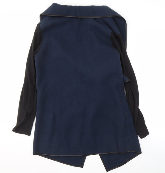 Apricot Women's Blue Coatigan Long Sleeve S