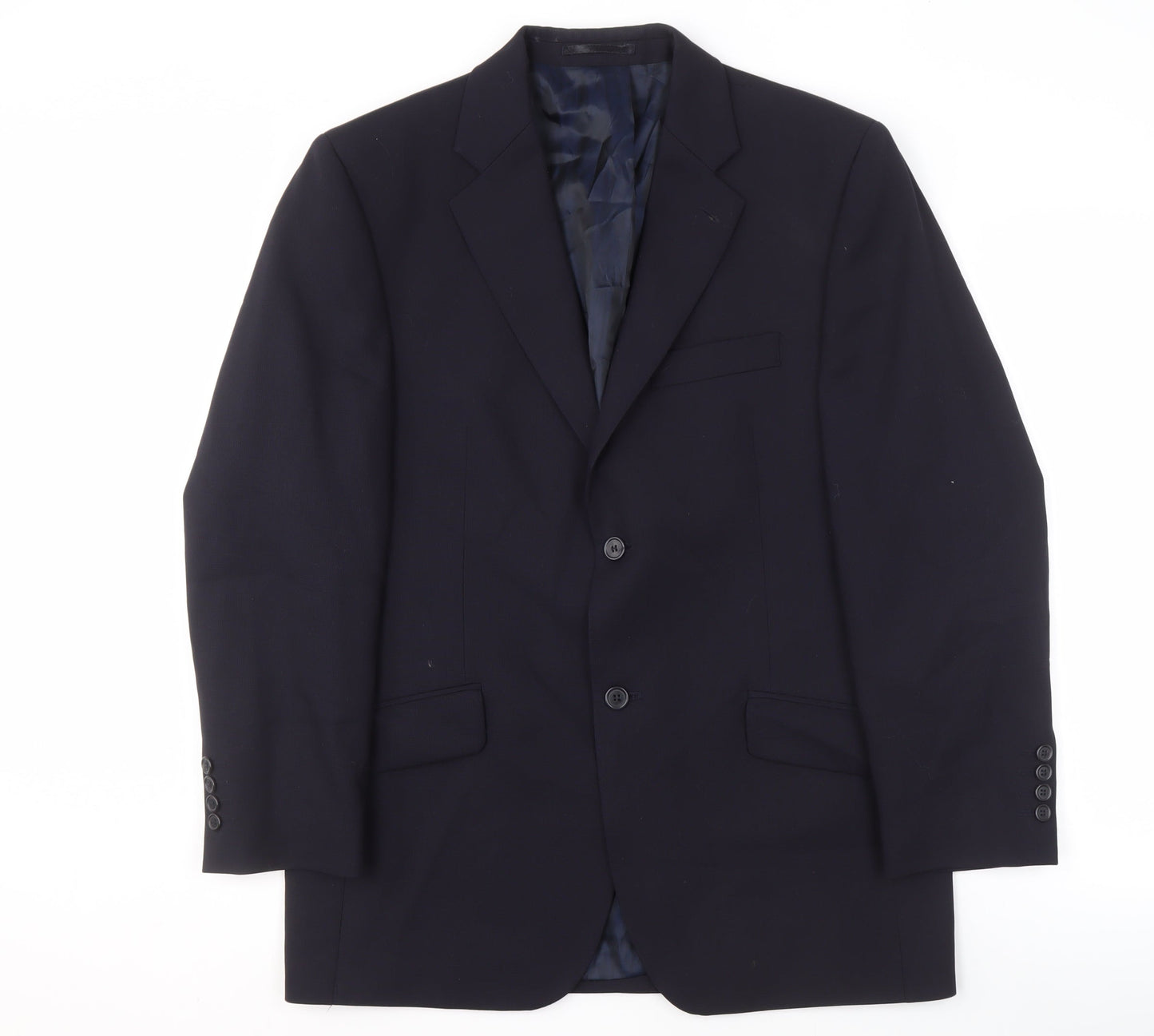 Mens UK Size 40 Daniel Hechter Regular Blue Suit Jacket