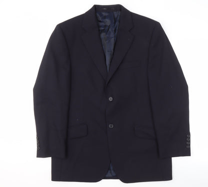 Mens UK Size 40 Daniel Hechter Regular Blue Suit Jacket