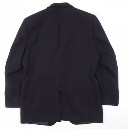 Mens UK Size 40 Daniel Hechter Regular Blue Suit Jacket