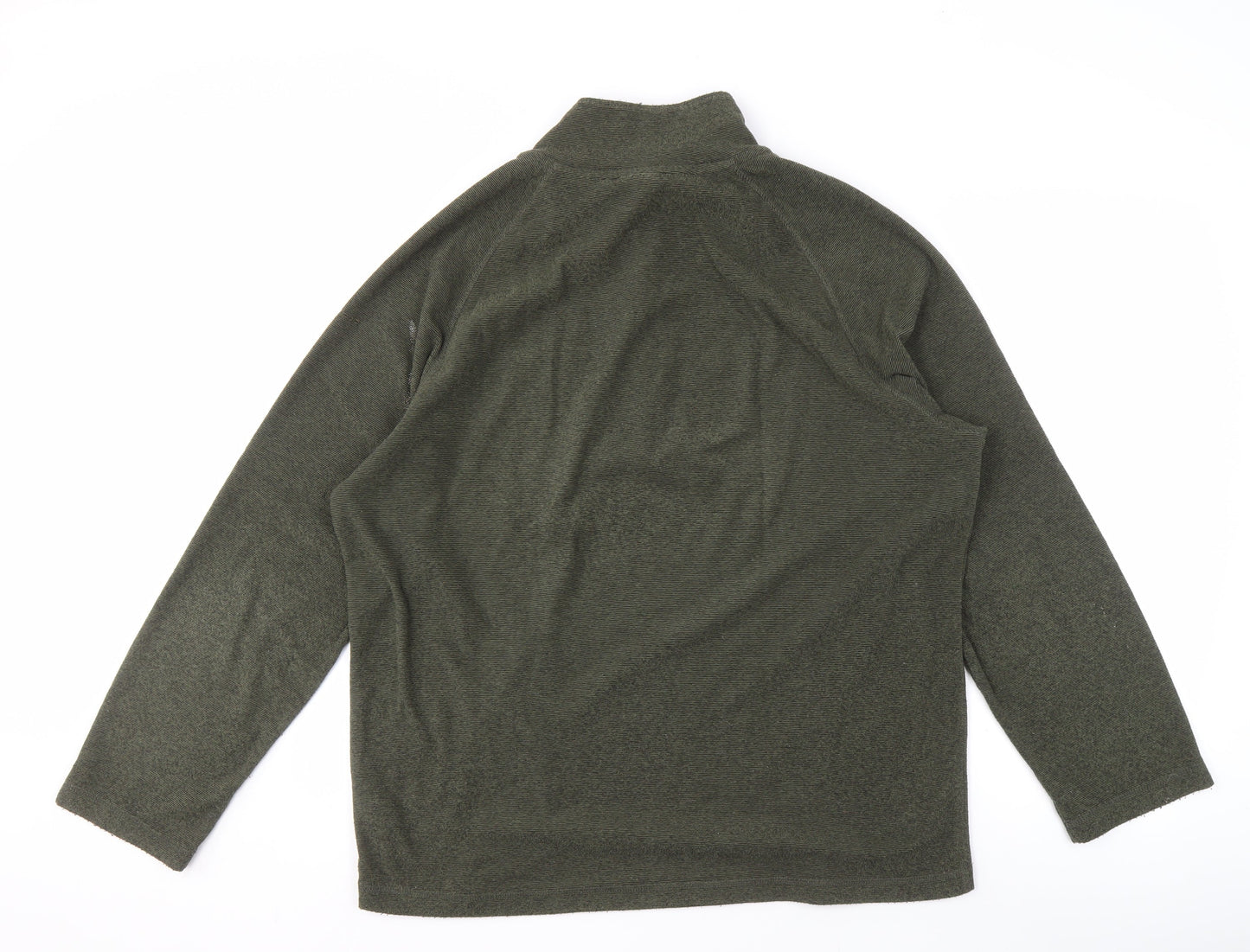 Trespass Men's Green Fleece Pullover Sweatshirt XL